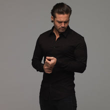 Load image into Gallery viewer, Father Sons Super Slim Luxe Ultra Stretch Classic Black - FS214 (PRE - ORDER / DISPATCH DATE 29TH JULY)