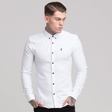 Load image into Gallery viewer, Father Sons Super Slim Stretch Classic Oxford White - FS300 (PRE ORDER / DISPATCH DATE 17TH JULY)