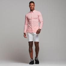 Load image into Gallery viewer, Father Sons Super Slim Ultra Stretch Pink Long Sleeve - FS476