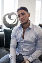 Load image into Gallery viewer, Father Sons Slim Sateen Classic Light Blue Long Sleeve - FS551 (PRE ORDER / DISPATCH DATE 5TH AUGUST)