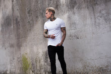 Load image into Gallery viewer, Father Sons White Bamboo Crew - FSH061