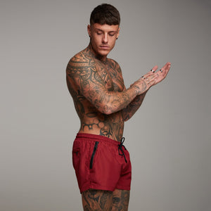 Father Sons Oxblood Swim Shorts - FSH149