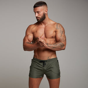 Father Sons Khaki Swim Shorts - FSH151