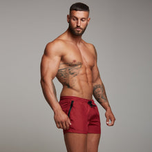 Load image into Gallery viewer, Father Sons Oxblood Swim Shorts - FSH149
