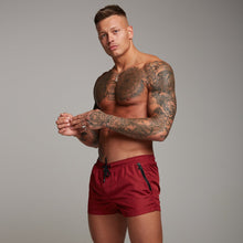 Load image into Gallery viewer, Father Sons Oxblood Swim Shorts - FSH149
