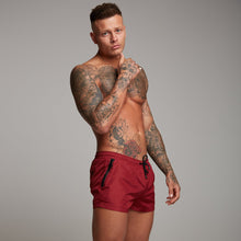 Load image into Gallery viewer, Father Sons Oxblood Swim Shorts - FSH149
