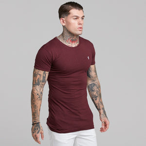 Father Sons Burgundy Bamboo Crew - FSH225