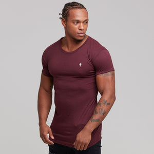 Father Sons Burgundy Bamboo Crew - FSH225