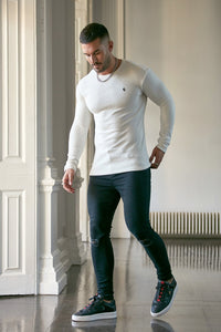 Father Sons Classic Cream Super Slim Jumper - FSH411