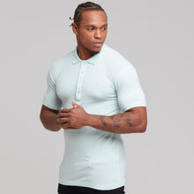 Load image into Gallery viewer, Father Sons Classic Mint Polo Shirt - FSH269
