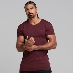 Father Sons Burgundy Bamboo Crew - FSH225